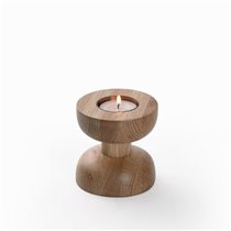 Wooden Candle Holder Diablo Small